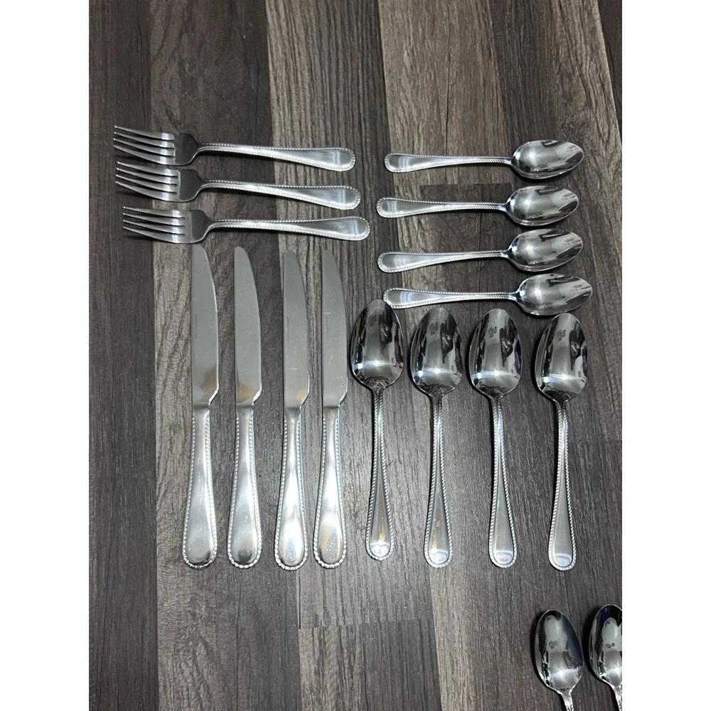 International Tableware Belmont‎ Stainless Steel Flatware Lot Restaurant 21 PC